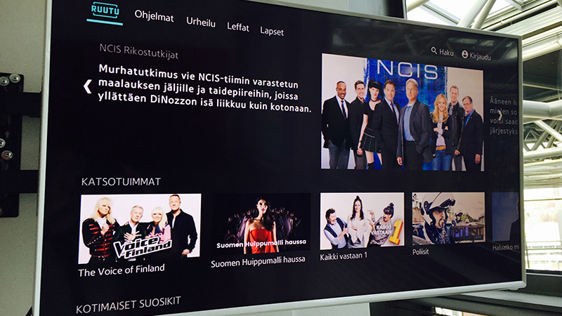 Smart TV Apps case example: Finnish Katsomo and Ruutu services - Sofia  Digital